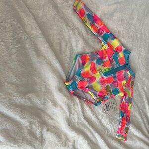 Multi Colored One Piece Swimwear